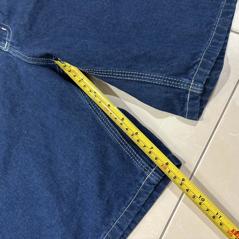 Vintage Carhartt B28 Jean Shorts Men's 38 NEW Blue Carpenter Jorts Y2K Skater